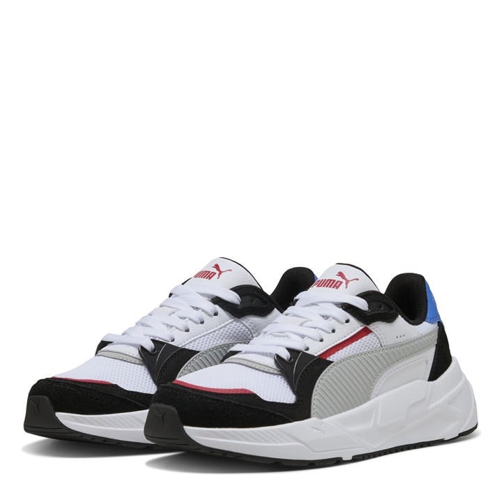 Puma  Kids White ' Trinity Low-Top Trainers in Size 5, Sports Direct