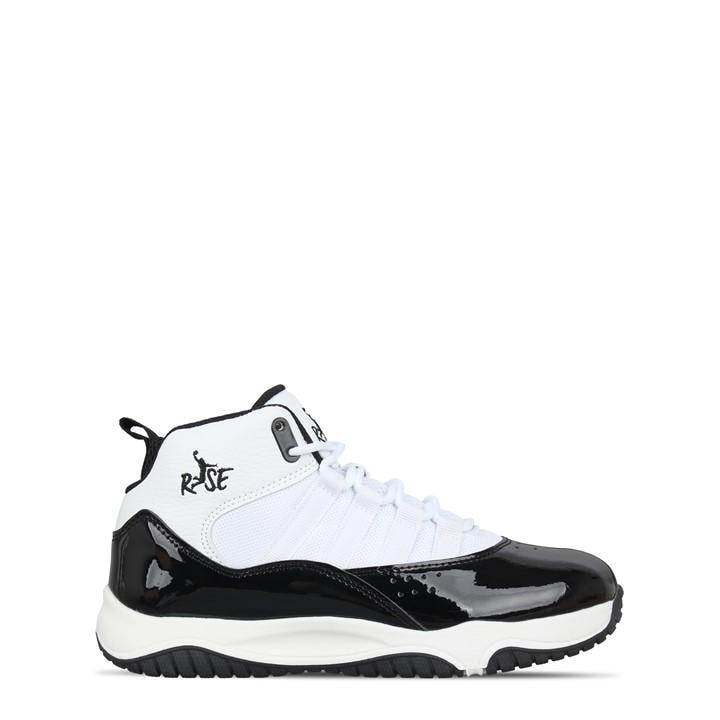 Rise Boys White Shuttle Basketball Trainers  in Size 5, Sports Direct