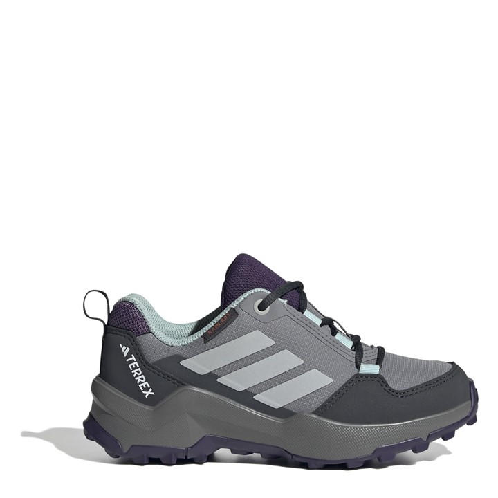 Adidas Boys Grey Terrex Ax4r Hiking Shoes  in Size 5, Sports Direct