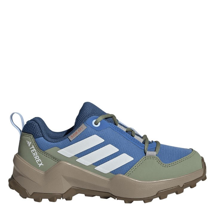 Adidas Boys Blue Terrex Ax4r Hiking Shoes  in Size 5, Sports Direct