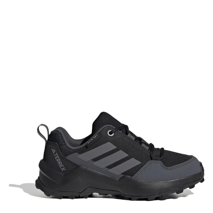 Adidas Boys Black Terrex Ax4r Hiking Shoes  in Size 5, Sports Direct