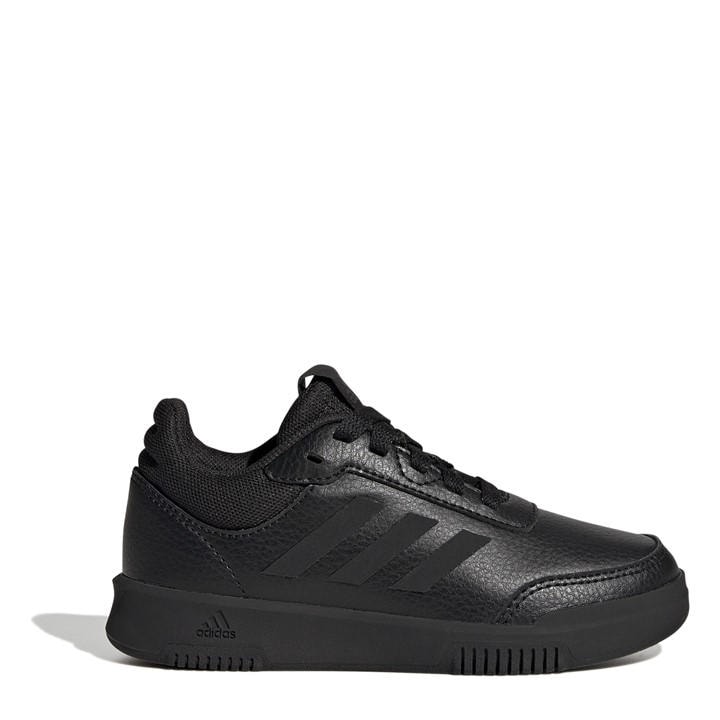 Adidas Boys Black Tensaur   Trainers in Size 3, Sports Direct