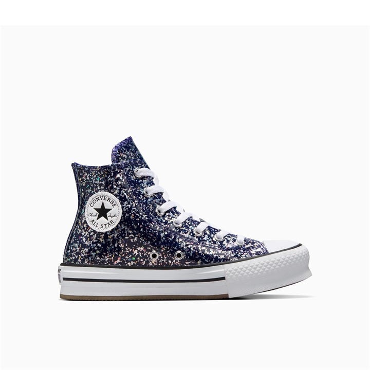 Converse  Kids Purple Kids' Chuck Taylor All Star Eva High-Top Trainers in Size 5, Sports Direct