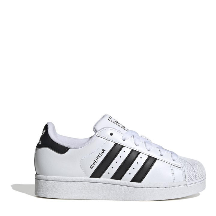 Adidas Originals  Kids White Three-Stripes Cushioned Low-Top Trainers in Size 5, Sports Direct