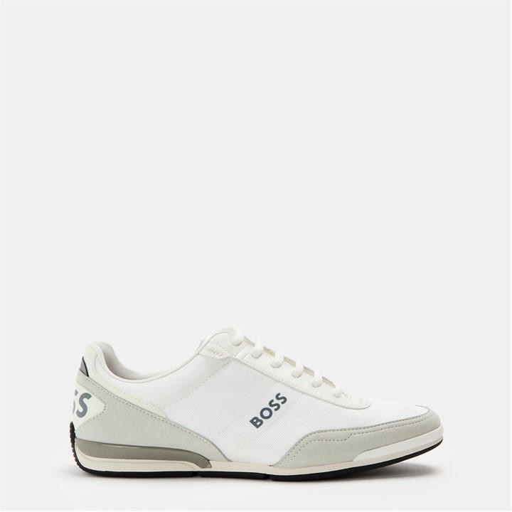 Boss Boys White Kids' Saturn Low-Top Trainers in Size 5, Sports Direct