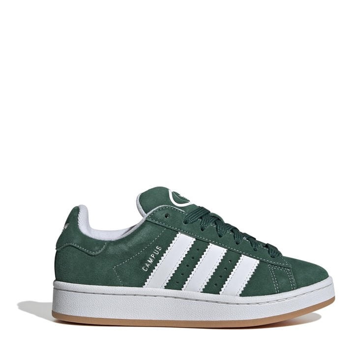 Adidas Originals  Kids Green Campus 00S Trainers  in Size 4, Sports Direct