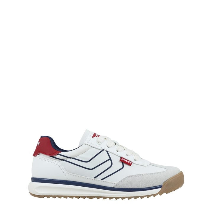 Levis  Kids White ' Trainers in Size 6, Sports Direct