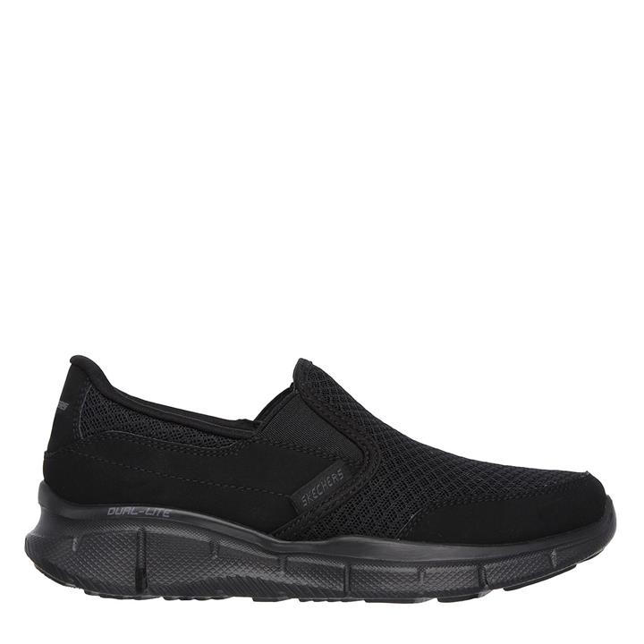 Skechers Boys Black Equal Performance Shoes in Size 4, Sports Direct