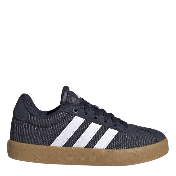 Adidas Boys Black  Vl Co Jn64 in Size 5, Sports Direct
