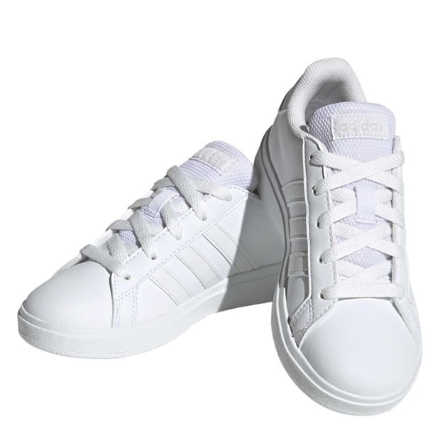White/Grey - adidas - adidas Grand Court 2.0 K