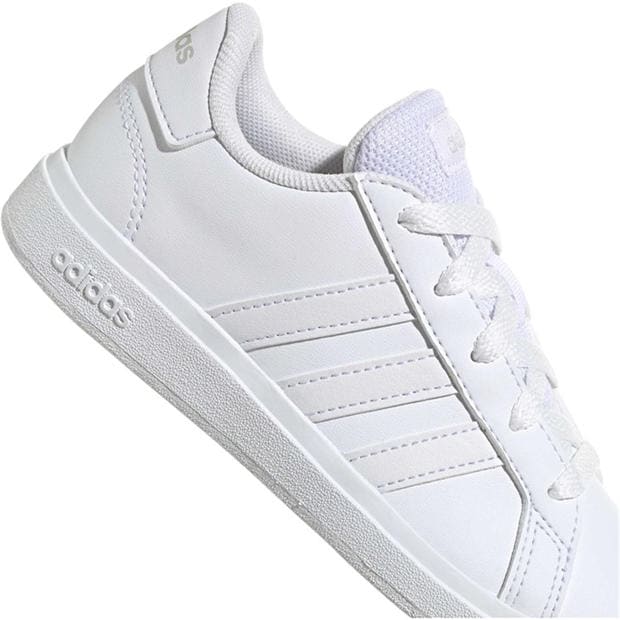 White/Grey - adidas - adidas Grand Court 2.0 K