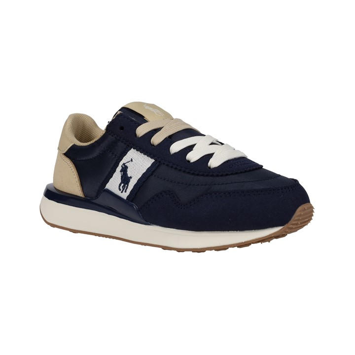 Polo Ralph Lauren  Kids Blue ' Train 89 Sport Runners in Size 6, Sports Direct