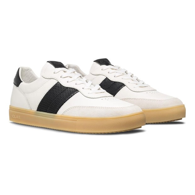 Wht/Blk/Gum - Clae - Unisex Kids' Low-Top Trainers