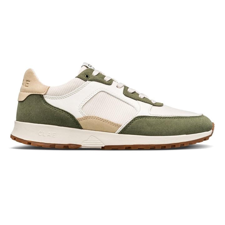 Clae  Kids Green Kids' Low-Top Trainers in Size 4.5, Sports Direct