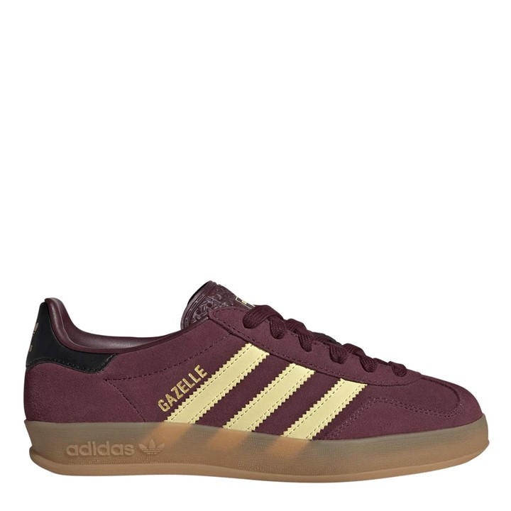 Adidas Originals  Kids Purple Adidas Gazelle Indoo Jn64 in Size 5.5, Sports Direct