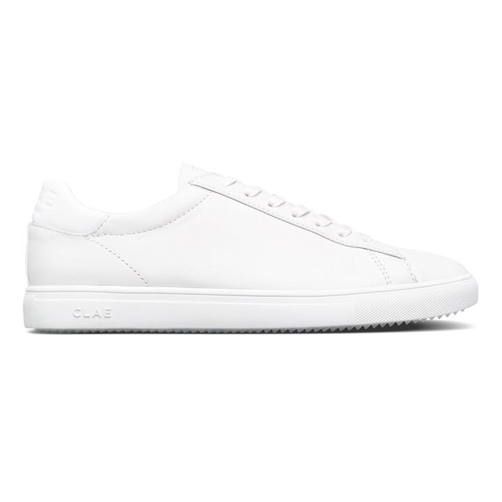 Clae  Kids White ' Low-Top Trainers in Size 4.5, Sports Direct