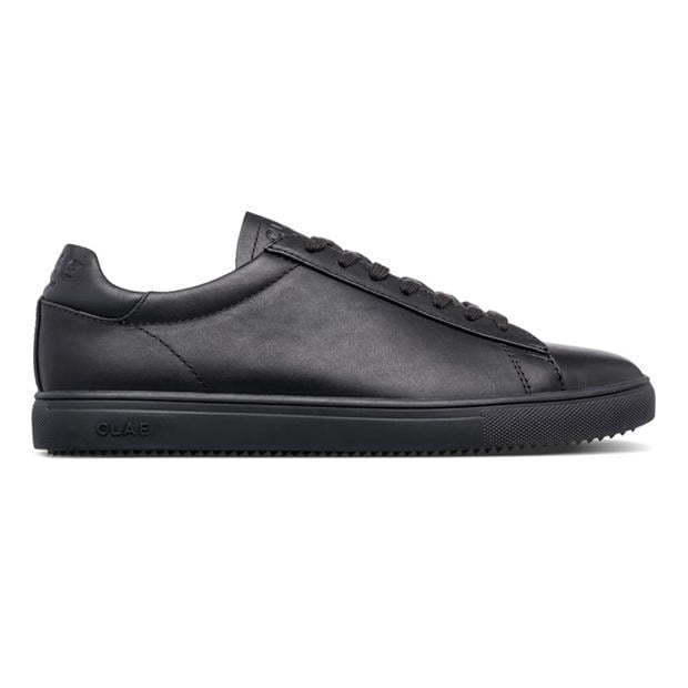 Triple Blk/Lth - Clae - Unisex Kids' Low-Top Trainers