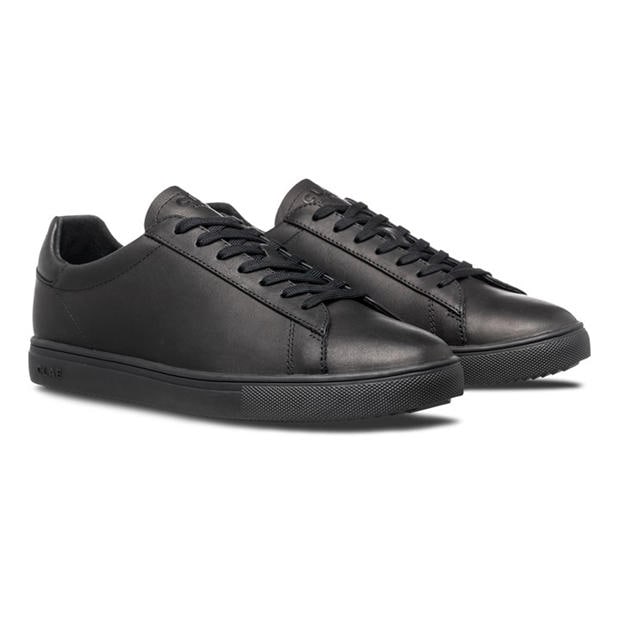 Triple Blk/Lth - Clae - Unisex Kids' Low-Top Trainers