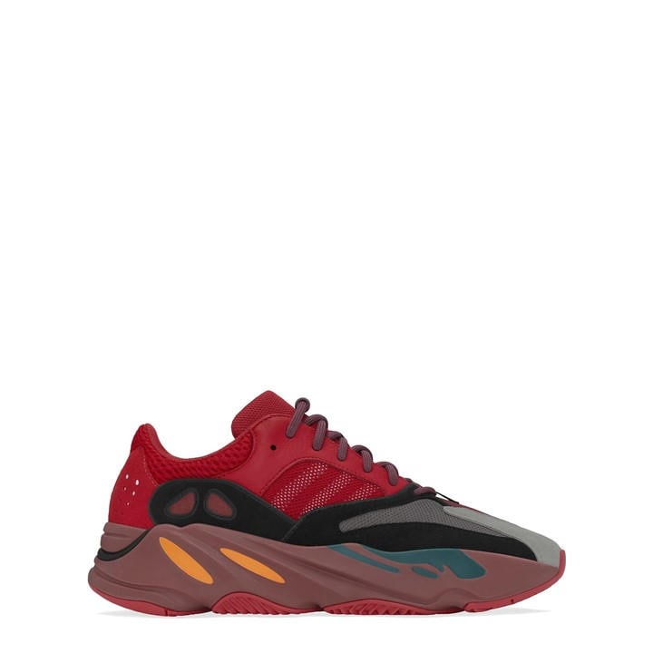 Yeezy Boys Red Kids Boost 700 Cushioning Sneakers in Size 4, Sports Direct