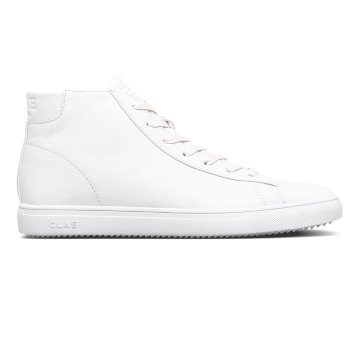 Clae  Kids White ' Low-Top Trainers in Size 4.5, Sports Direct