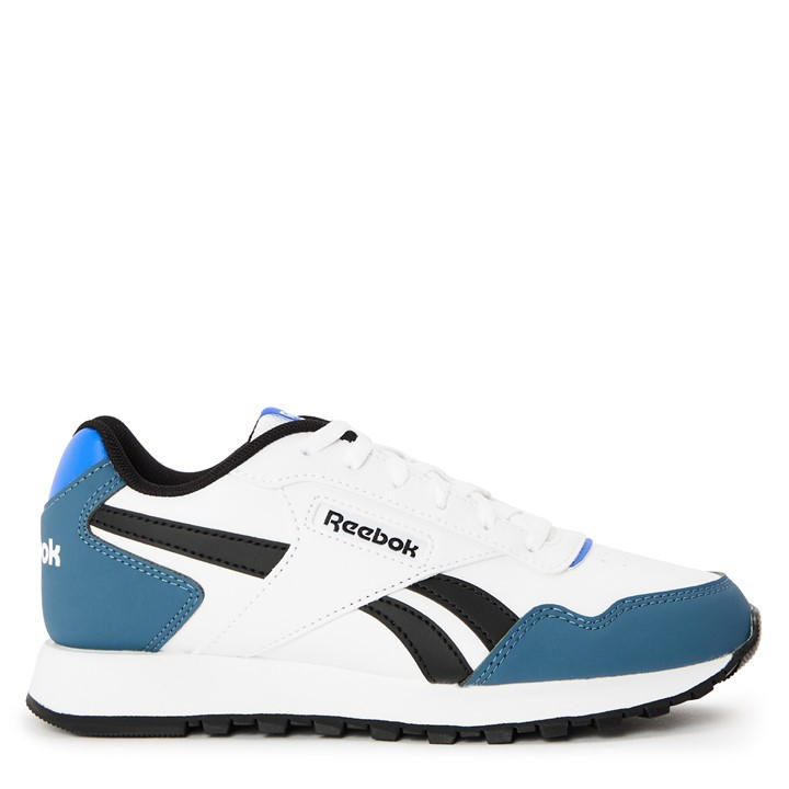 Reebok  Kids White ' Glide Trainers in Size 5.5, Sports Direct