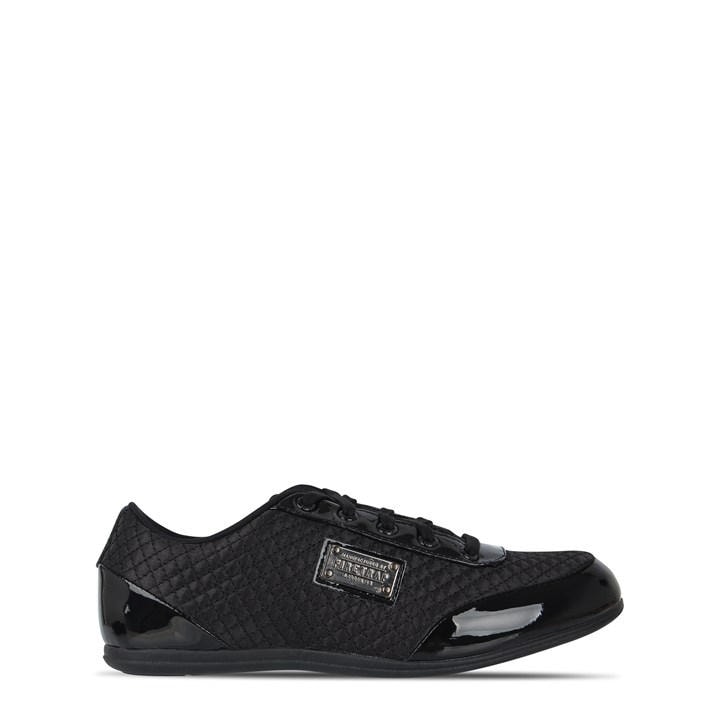 Firetrap Boys Black Dr Domello  Trainers in Size 3, Sports Direct
