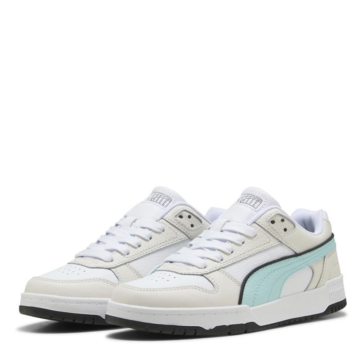 Puma Boys Blue Rbd Low Trainers  in Size 4, Sports Direct