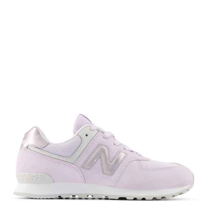 New Balance Boys Purple Nb 574  in Size 5, Sports Direct