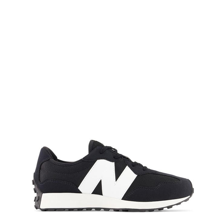 New Balance Boys Black Nb 327  in Size 5, Sports Direct