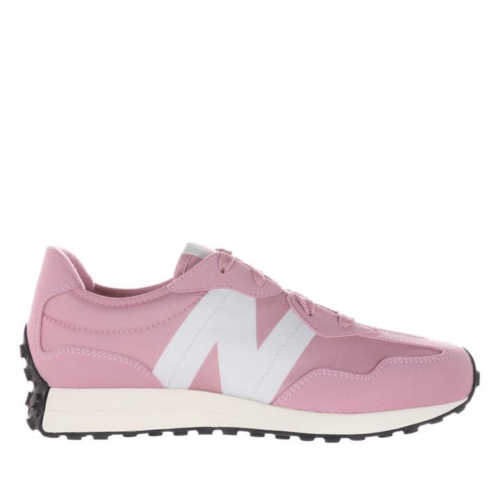 New Balance Boys Pink Nb 327  in Size 5.5, Sports Direct