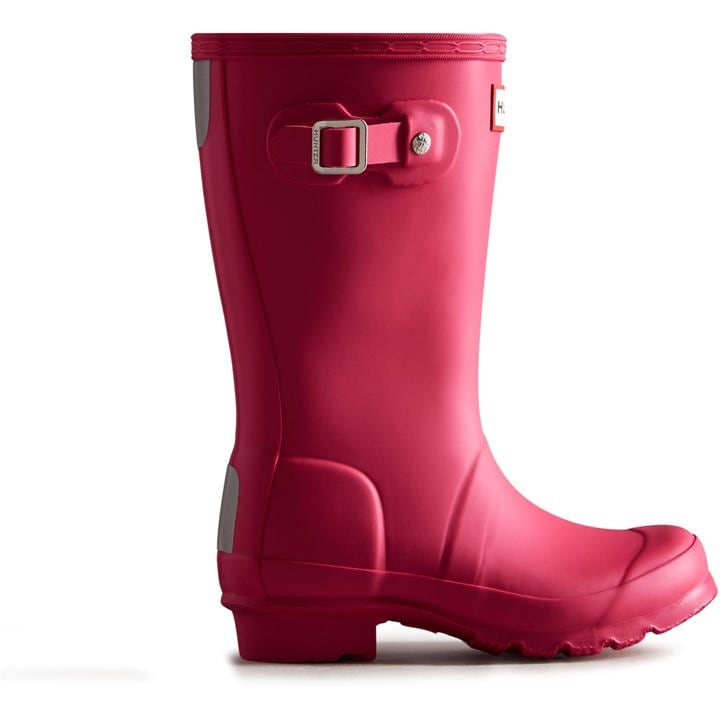 Hunter Boys Pink Original Wellies Juniors Size 4