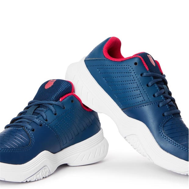 Blue - K-Swiss - Kids' Court Express Omni Tennis Shoes