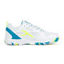 White/Blue/Lime - Hundred - Galaxy 2 Junior Badminton Shoes