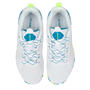 White/Blue/Lime - Hundred - Galaxy 2 Junior Badminton Shoes
