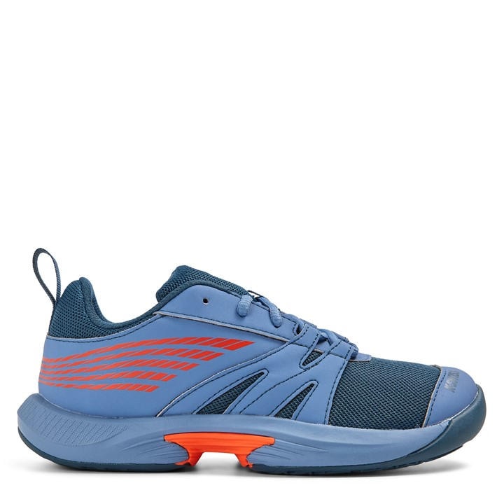 K-Swiss Boys Blue Kids' Speedtrac Tennis Shoes in Size 3.5, Sports Direct