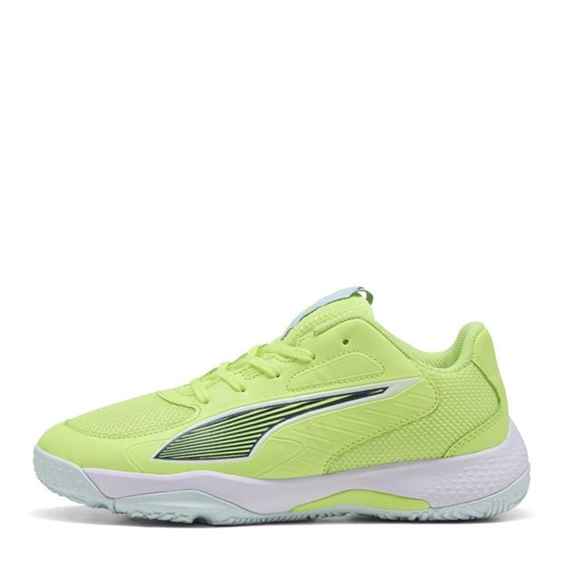 FLtGrnTrrnWht - Puma - Unisex Kids' Accelerate 4 Handball Trainers