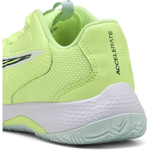 FLtGrnTrrnWht - Puma - Unisex Kids' Accelerate 4 Handball Trainers