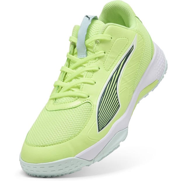 FLtGrnTrrnWht - Puma - Unisex Kids' Accelerate 4 Handball Trainers