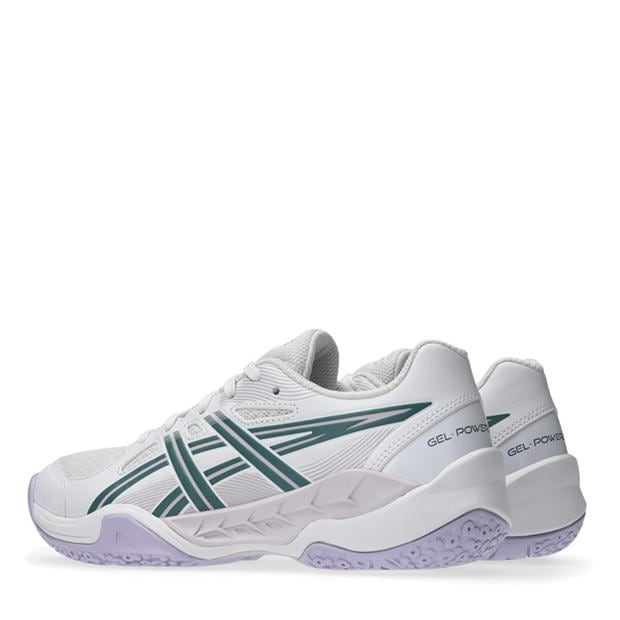 White Foggy - Asics - Kids' Pwrbreak Volleyball Shoes