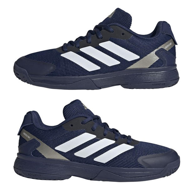 Blue/White/Blck - adidas - Kids' Tennis Shoes