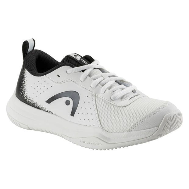 White Black - HEAD - Sprint Court 4.0 Junior Tennis / Padel Shoes