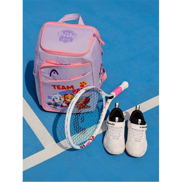 White/Blk - HEAD - Sprint Velcro 4.0 Kids Tennis Shoes