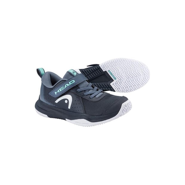 Blueberry Teal - HEAD - Sprint Velcro 4.0 Kids Tennis Shoes