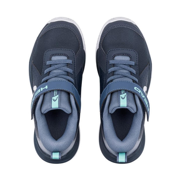 Blueberry Teal - HEAD - Sprint Velcro 4.0 Kids Tennis Shoes