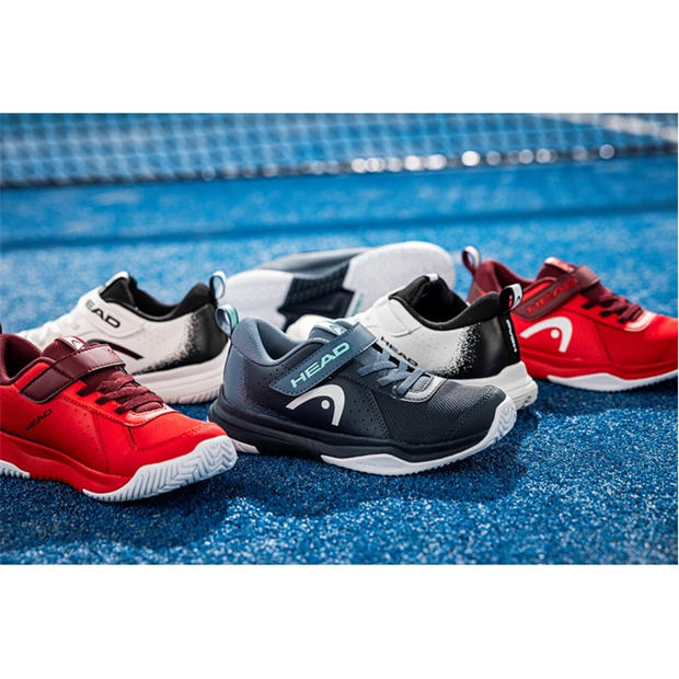 Blueberry Teal - HEAD - Sprint Velcro 4.0 Kids Tennis Shoes