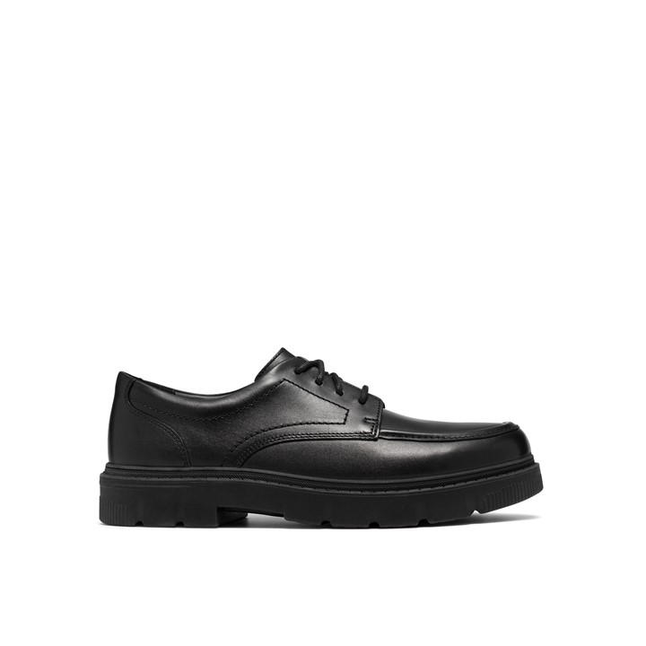 Clarks Kids Black Lorcam Lane Y Jn62 in Size 3, Sports Direct