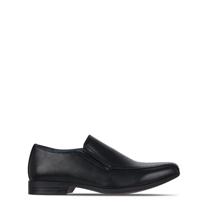Giorgio Boys Black Bourne Slip On Shoe  in Size 5.5, Sports Direct