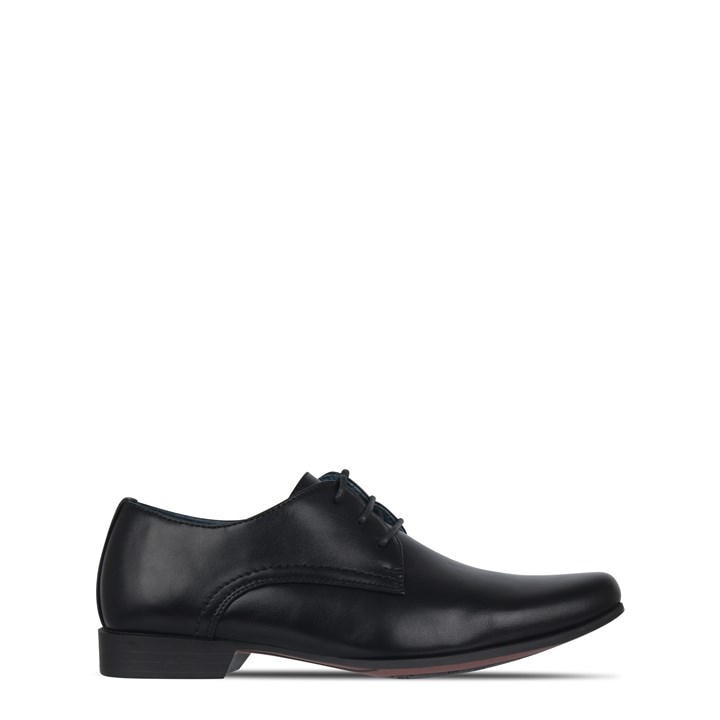 Giorgio Boys Black Langley Lace Shoe  in Size 5.5, Sports Direct