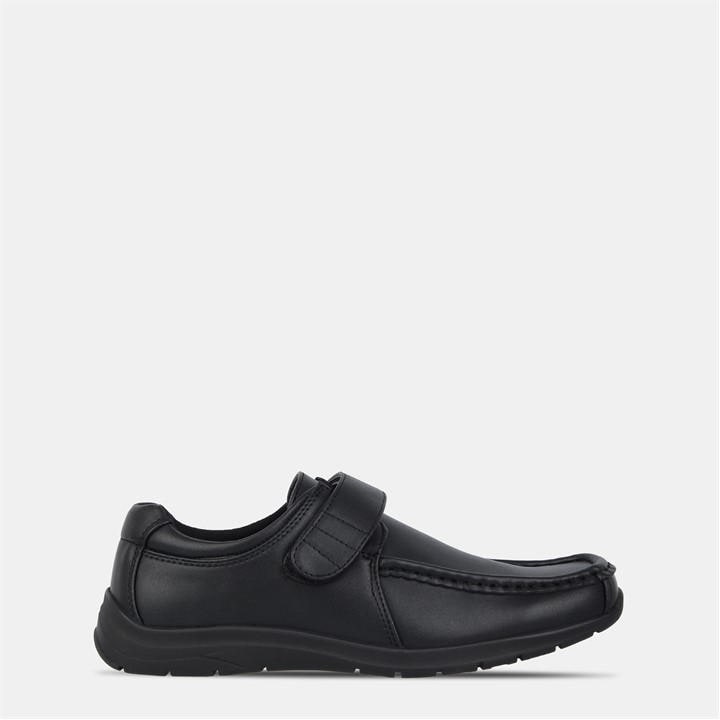 Giorgio Boys Black Bexley Shoes  in Size 3, Sports Direct