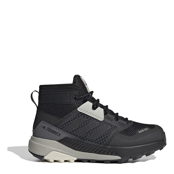 Adidas Boys Black Terrex Trailmaker Mid Rain.rdy Hiking Shoes  in Size 5, Sports Direct